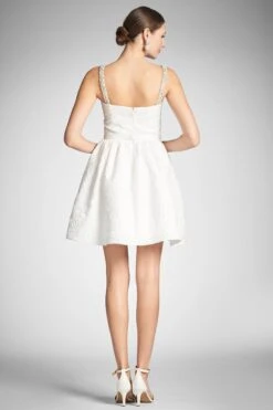 Serena Dress - Ivory -Cheap The Simply Dress Store SERENADRESS IVORY BACK