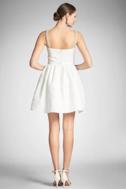 Serena Dress - Ivory -Cheap The Simply Dress Store SERENADRESS IVORY BACK scaled