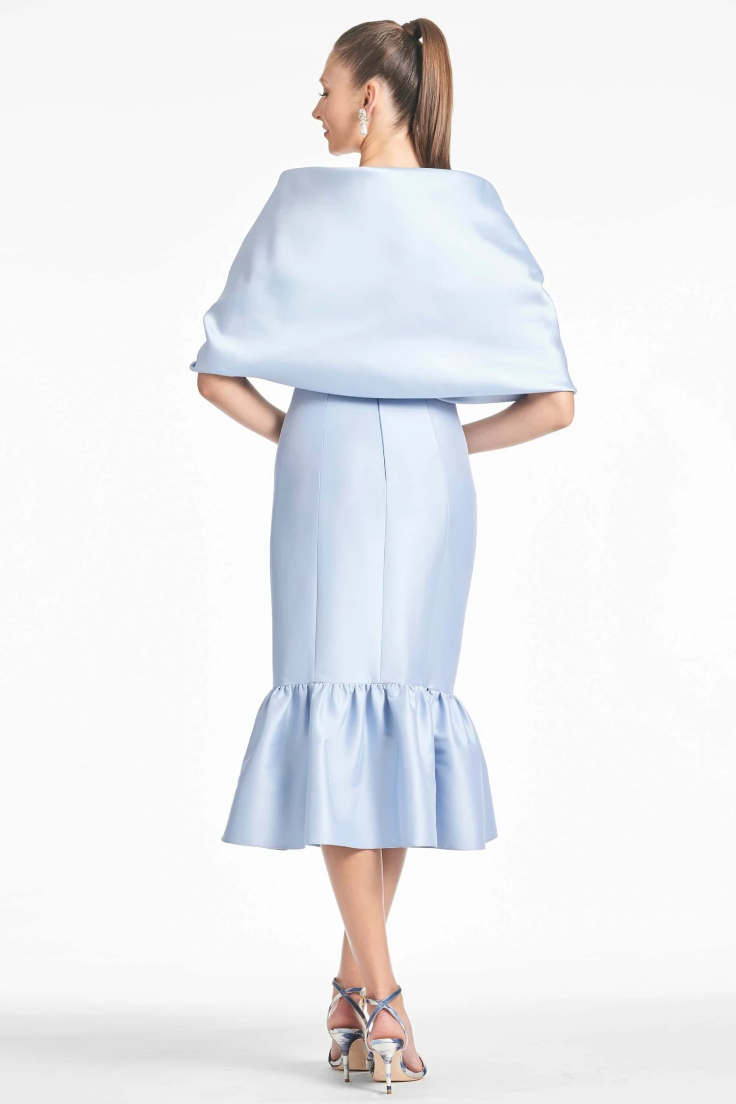 The Hug Shawl - Glacial Blue 3 The Hug Shawl - Glacial Blue - Image 3