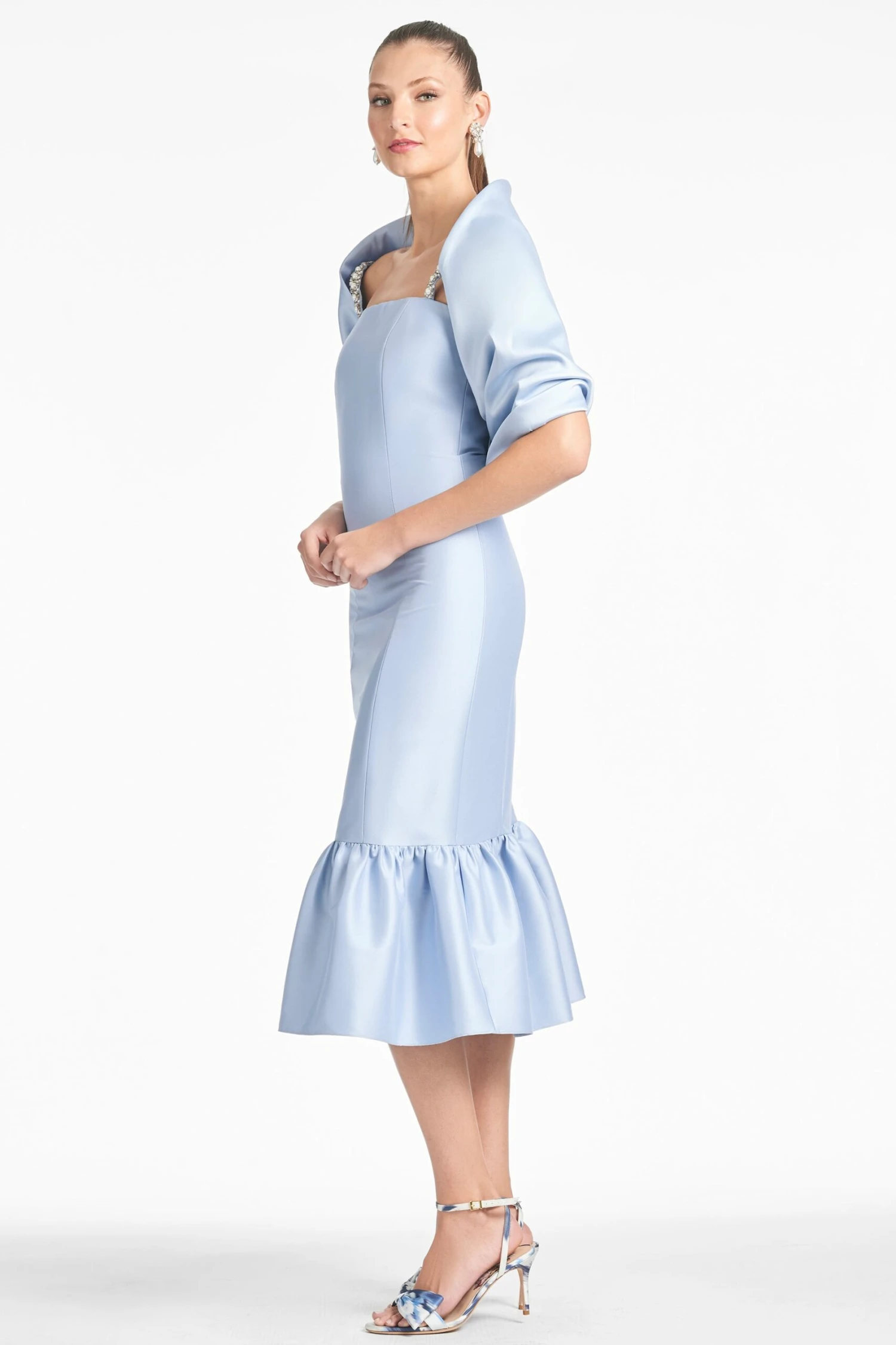 The Hug Shawl - Glacial Blue 2 The Hug Shawl - Glacial Blue - Image 2