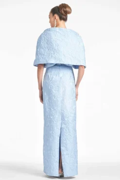 The Hug Shawl - Ice Blue -Cheap The Simply Dress Store SHAWL ICEBLUE BACK scaled