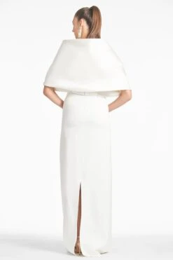 The Hug Shawl - Ivory -Cheap The Simply Dress Store SHAWL IVORY BACK