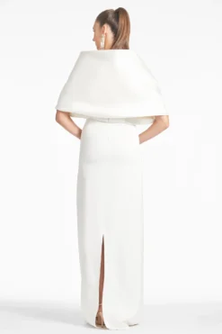 The Hug Shawl - Ivory -Cheap The Simply Dress Store SHAWL IVORY BACK scaled