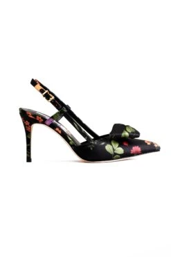 Lenox Obi-Bow Slingback - Noir Wildflower -Cheap The Simply Dress Store SHOT 03 092