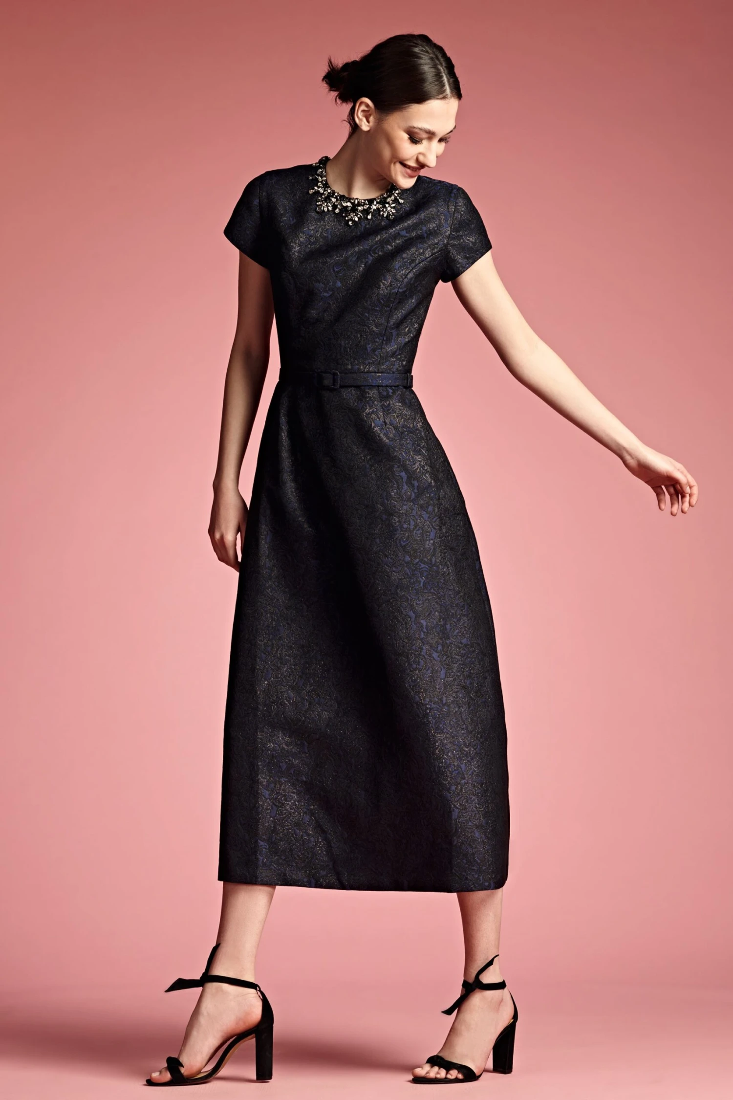 Fallon Dress - Black/Midnight 2 Fallon Dress - Black/Midnight - Image 2