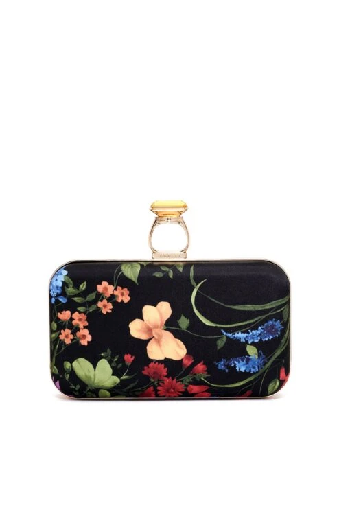 On The Rocks Clutch - Noir Wildflower 4 On The Rocks Clutch - Noir Wildflower -Cheap The Simply Dress Store SHOT 14 235