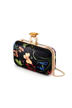 On The Rocks Clutch - Noir Wildflower -Cheap The Simply Dress Store SHOT 14 293 scaled