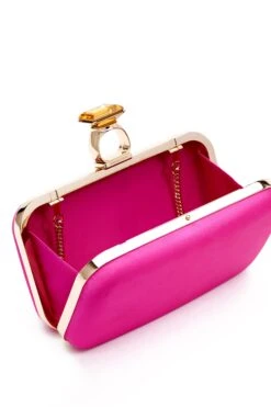 On The Rocks Clutch - Cerise -Cheap The Simply Dress Store SHOT 16 419