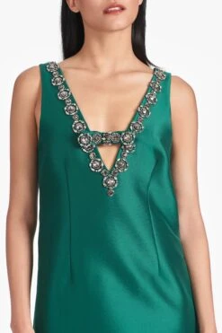 Cheap The Simply Dress Store -Cheap The Simply Dress Store SYLVIEDRESS EMERALD DETAIL