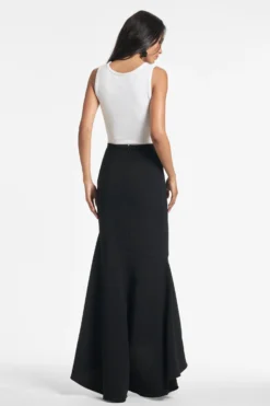 Tatianna Skirt - Black -Cheap The Simply Dress Store TATIANNASKIRT BLACK BACK scaled