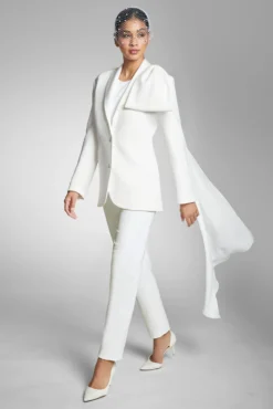 Viveca Blazer - Ivory -Cheap The Simply Dress Store VivecaBlazer Ivory Front8 b73b47f5 0818 459d 96d7 078acfedd92d scaled